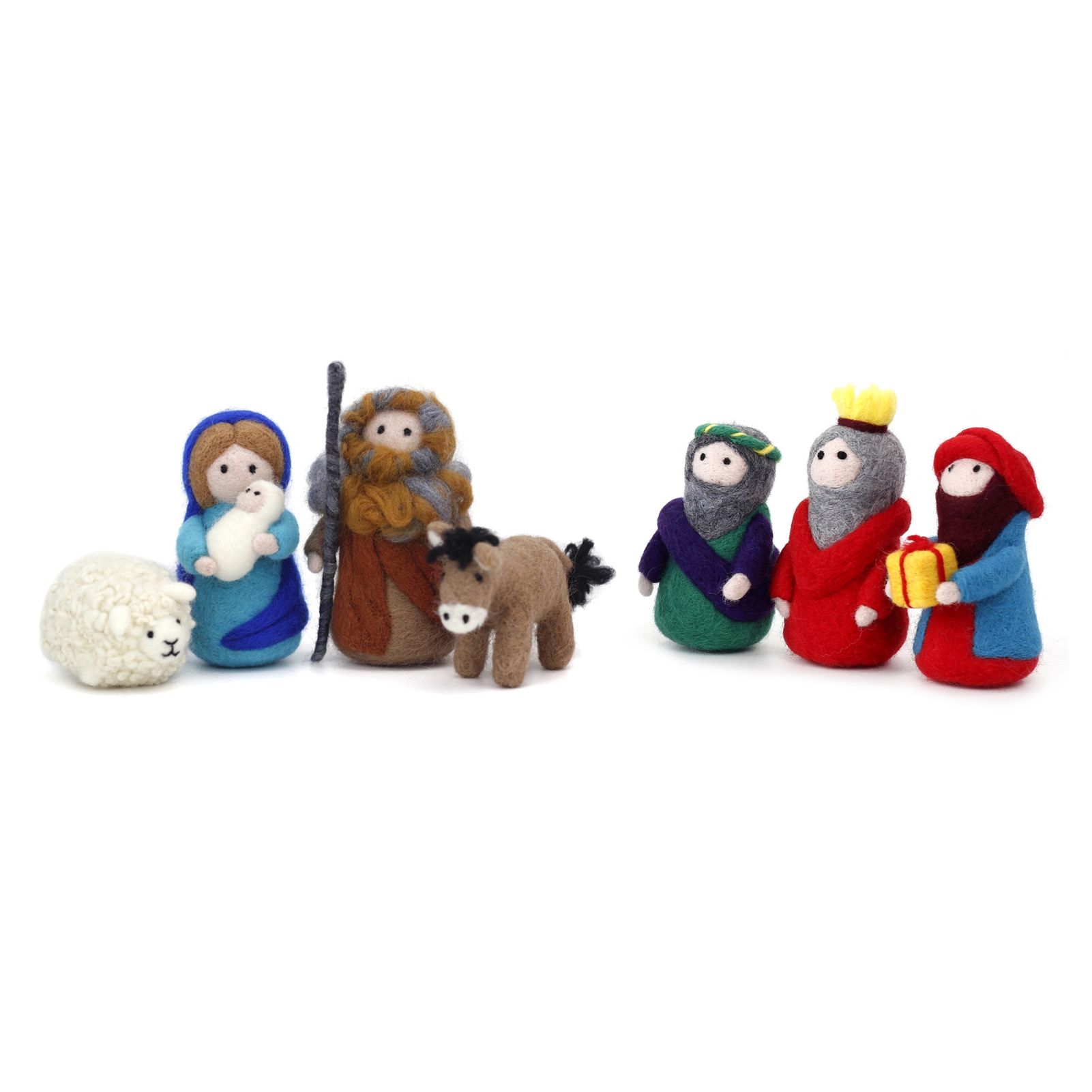 7 Set Nativity Needle Felting Kits for Beginners – Artec360 Craft All Right  Reserved